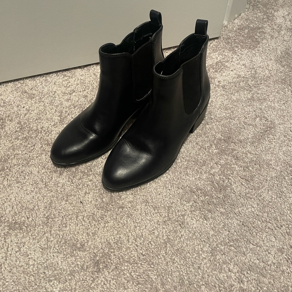 a new day Black Ankle Booties